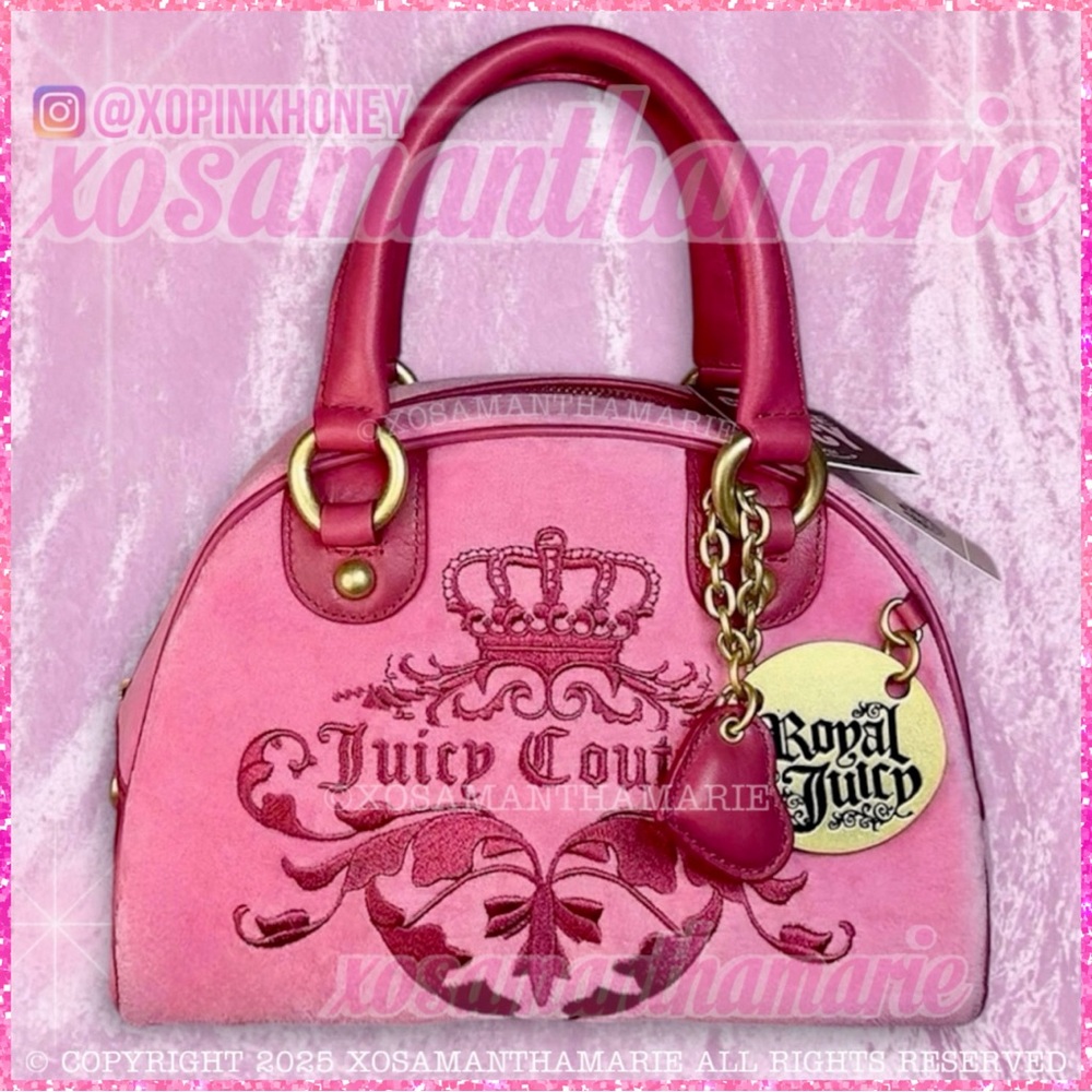 Juicy Couture Pink Bowler Bag